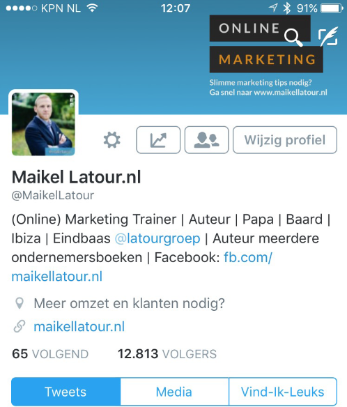 12 tips om het aantal Twitter-volgers te Marketing School